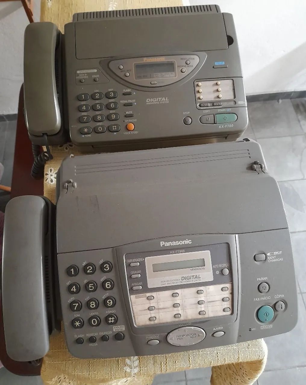 Dois faxes Panasonic  - Foto 2