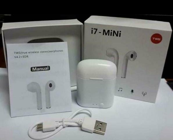 Fone Bluetooth I7 Original s/ fios