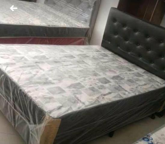Cama box casal aceitamos todos os cartões / com acrecimo
