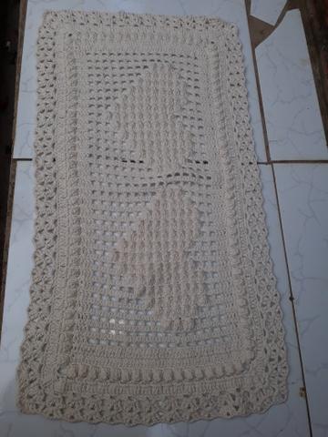 Tapete de crochê