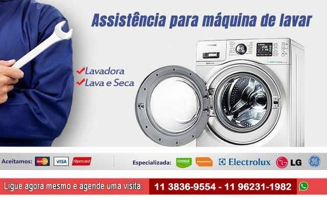 Consertos e reparos em lavadoura de roupas