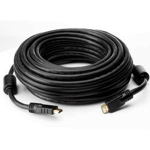 Cabo hdmi 10m 1.4 3D fullhd 1080p emborrachado