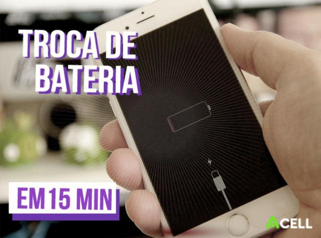 Promoção para troca de Bateria iPhone 5S/5C E iPhone 6