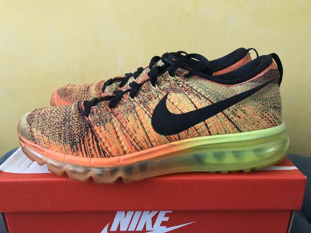 Nike air max 360 flyknit tam usa 11/br 43 original novíssimo