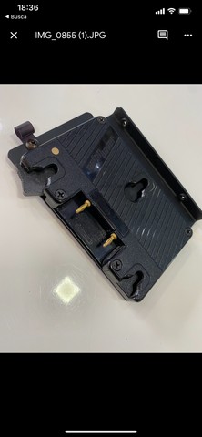 Bateria placa adaptadora para camera sony das baterias Antón Bauer 