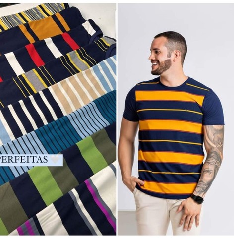 Camisas Listradas Masculinas 