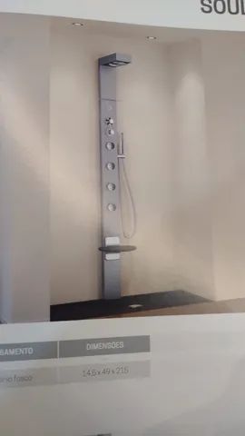 Coluna de Banho e Hidromassagem - Desconto Mostruário - Foto 2