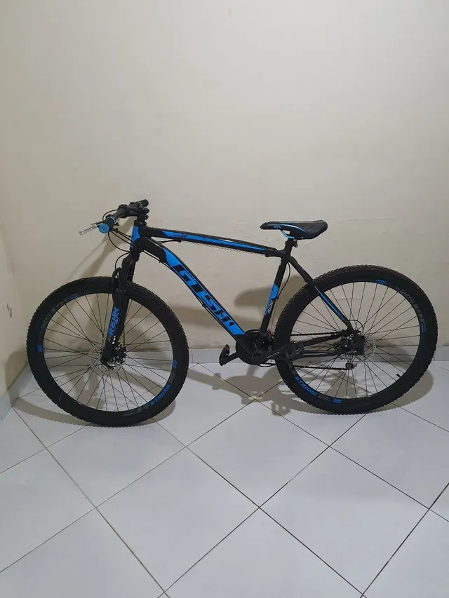 Bicicleta Aro 29 Gts Feel Freio À Disco 24 Marchas - Azul+Preto