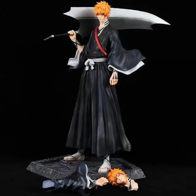 Action Figures Coleção 6 Personagens Bleach Anime Ichigo - Animation Bleach  - #