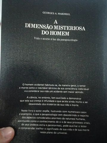 Livro A Dimensão Misteriosa do Homem Georges A. Makhoul  - Foto 4