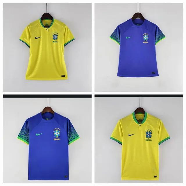 Camisas da seleção brasileira tailandesas 1.1 qualidade está em promoção 