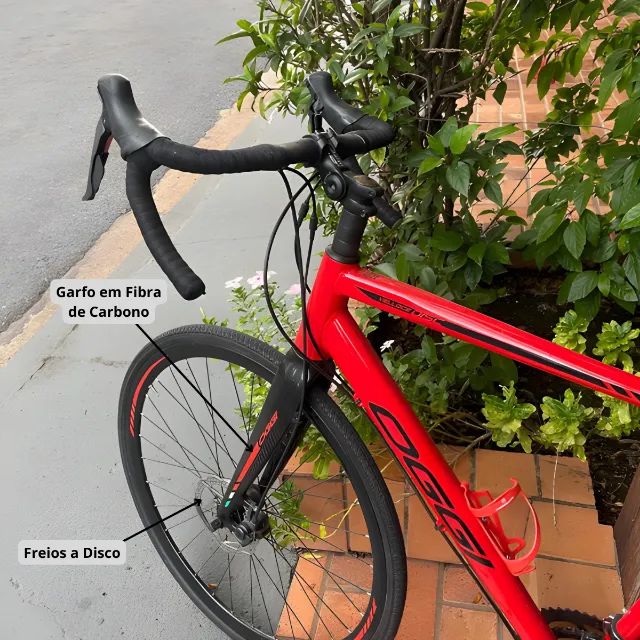 Bicicleta Bike Speed Oggi Velloce Disc + Acessórios, Super Nova, Preço Incrível. - Foto 2