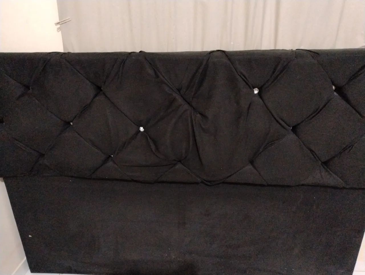 Cabeceira de Cama Box King com Strass - Foto 2