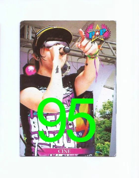 5 Cards Cartas Figurinhas Isa TKM Cine Hevo 84 Kesha Ke$ha Idolos Pop Music - Foto 2
