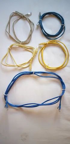 Cabos de rede, novos, blindados, vários tamanhos, a partir de 10,00  - Foto 2