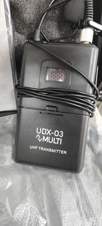 Microfone Sem Fio de lapela UHF Dylan UDX-03 Multi - Foto 4