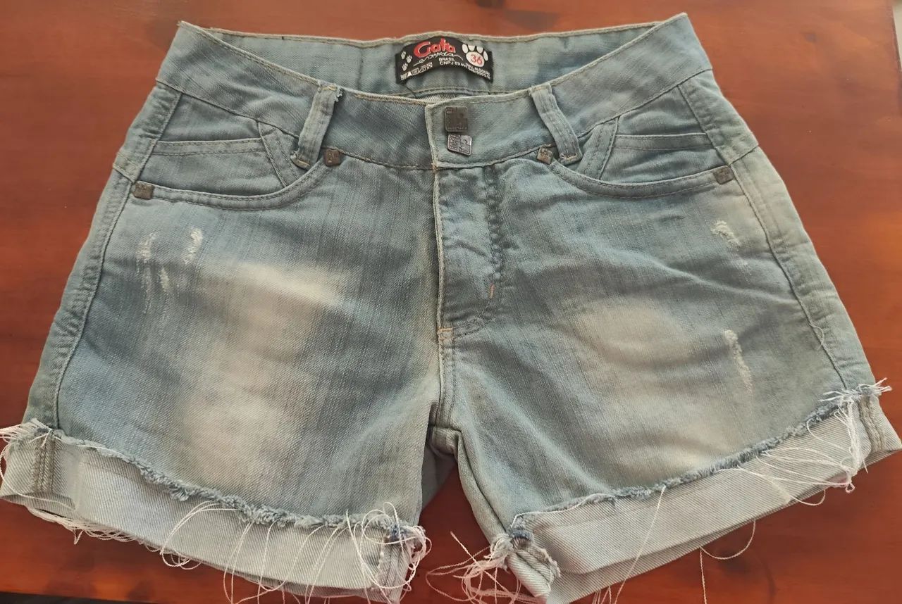 Shorts jeans (novos) Tam.38 - Foto 5