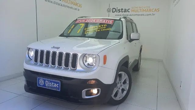 Jeep Renegade Limited 2017 Automático Baixa KM