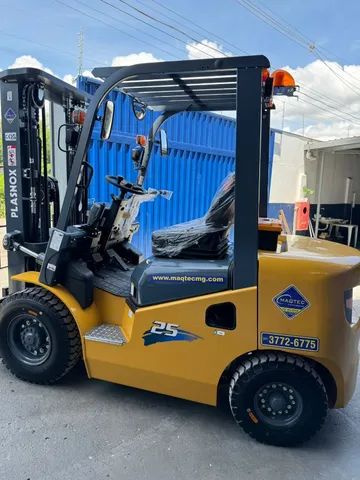 Empilhadeira Plasnox| Nova| 2.500kg| Diesel | Torre 3mts - Foto 2
