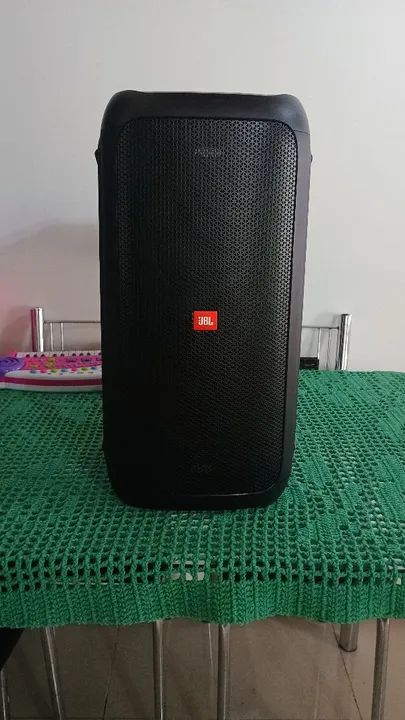 Caixa de Som JBL Party box 100 com bolsa para transporte  - Foto 5