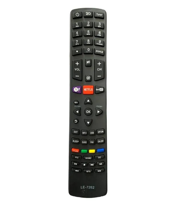 Controle Remoto Smart Tv Philco Botao Netflix Yahoo Le-7262