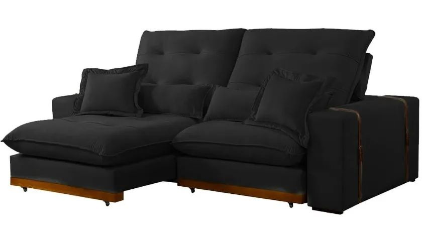 Sofá Retrátil e Reclinável Toronto 250cm - Super promoção!  - Foto 2