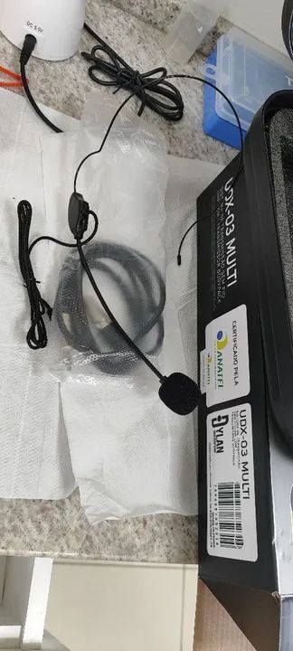 Microfone Sem Fio de lapela UHF Dylan UDX-03 Multi - Foto 3