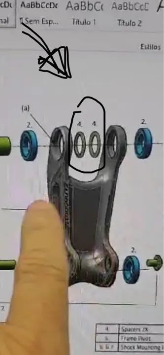 Link Swing arm Cannondale Scalpel - Foto 4