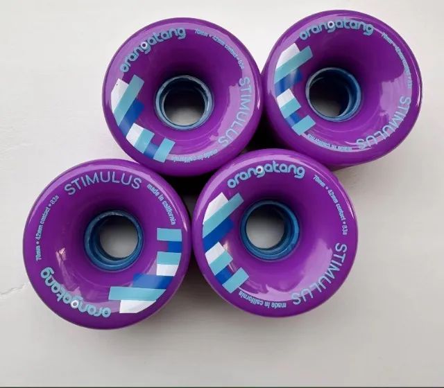 4 Rodas longboard - Orangatang - Roxa - Stimulus 70mm x 42mm - 83A