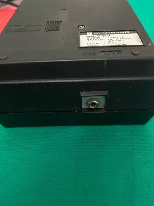 Antigo Gravador Solid State Standard- Modelo SR-T 117- No estado  - Foto 4