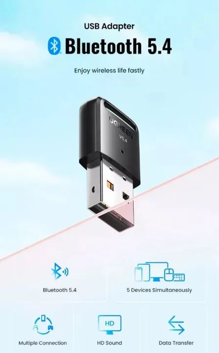 ADAPTADOR BLUETOOTH 5.4 PARA PC/GAMES/CONSOLES/NOTEBOOK - Foto 5