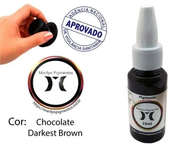 Pigmento Marilyn 15ml -  Chocolate Darkest Brown