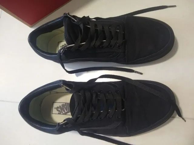 TÊNIS VANS OLD SKOOL BLACK BLACK tamanho 40 - Calçados - Barreiros