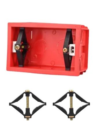 Kit 06 Reparo Salva Caixinha Luz 4x2 Conserto Aba Quebrada - COD 1201