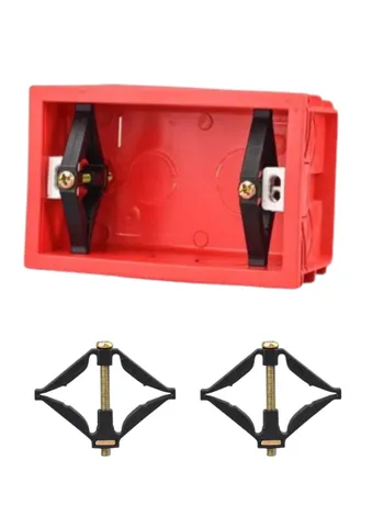 Kit 06 Reparo Salva Caixinha Luz 4x2 Conserto Aba Quebrada - COD 1201