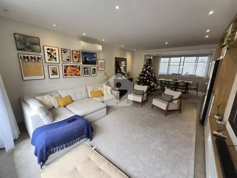 Apartamento reformado de 185m² com vaga em Copacabana - Foto 2