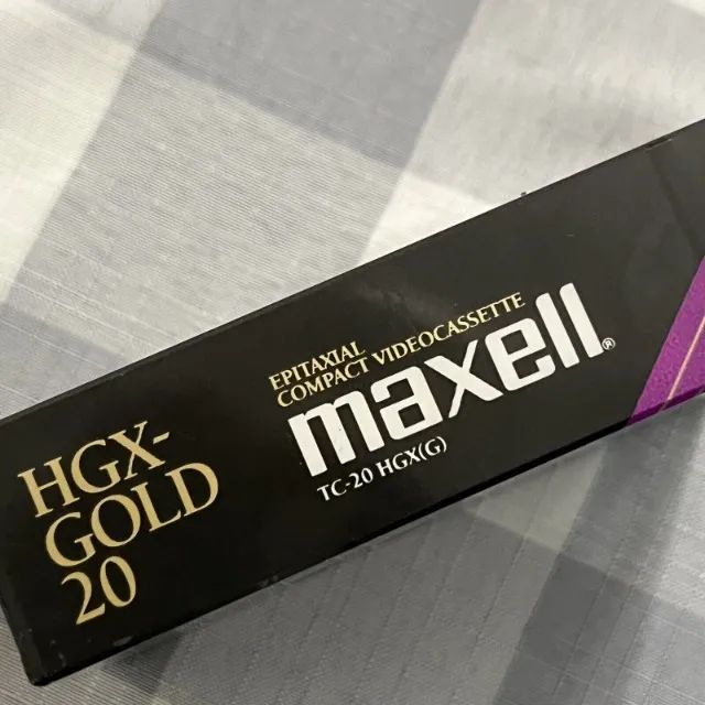 Videocassete Maxwell HGX-Gold TC-20 VHS(C) lacrado - Novo Lacrado - Foto 2