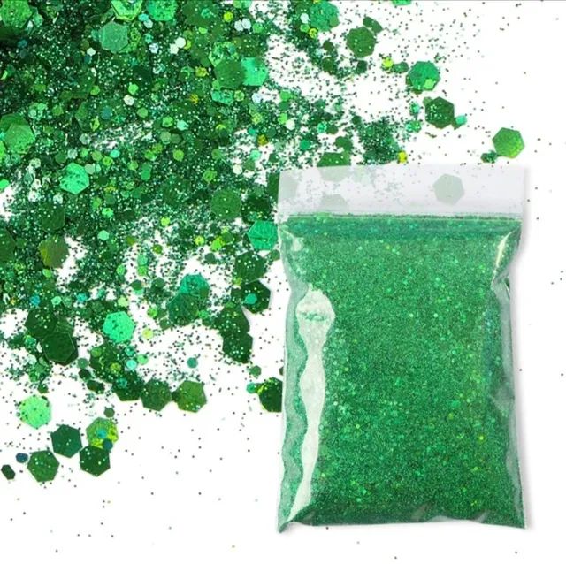 Glitter Flocado com 10 Pacotes a Sua Escolha - Total 50 Gramas - Foto 4