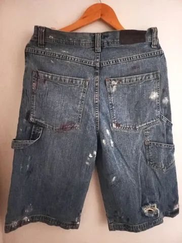 Bermuda Jeans Destroyed G-unit 2006 Made in Vietnam  - Foto 2