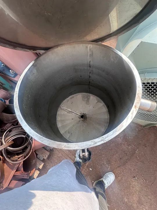 Tanque inox 0,60 cm x 0,60 cm - Foto 2