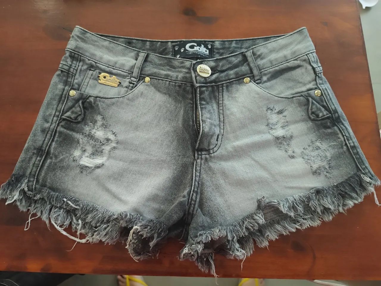 Shorts jeans (novos) Tam.38