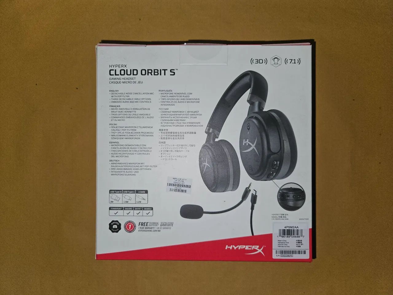 Headset Gamer HyperX Cloud Orbit S - Foto 2