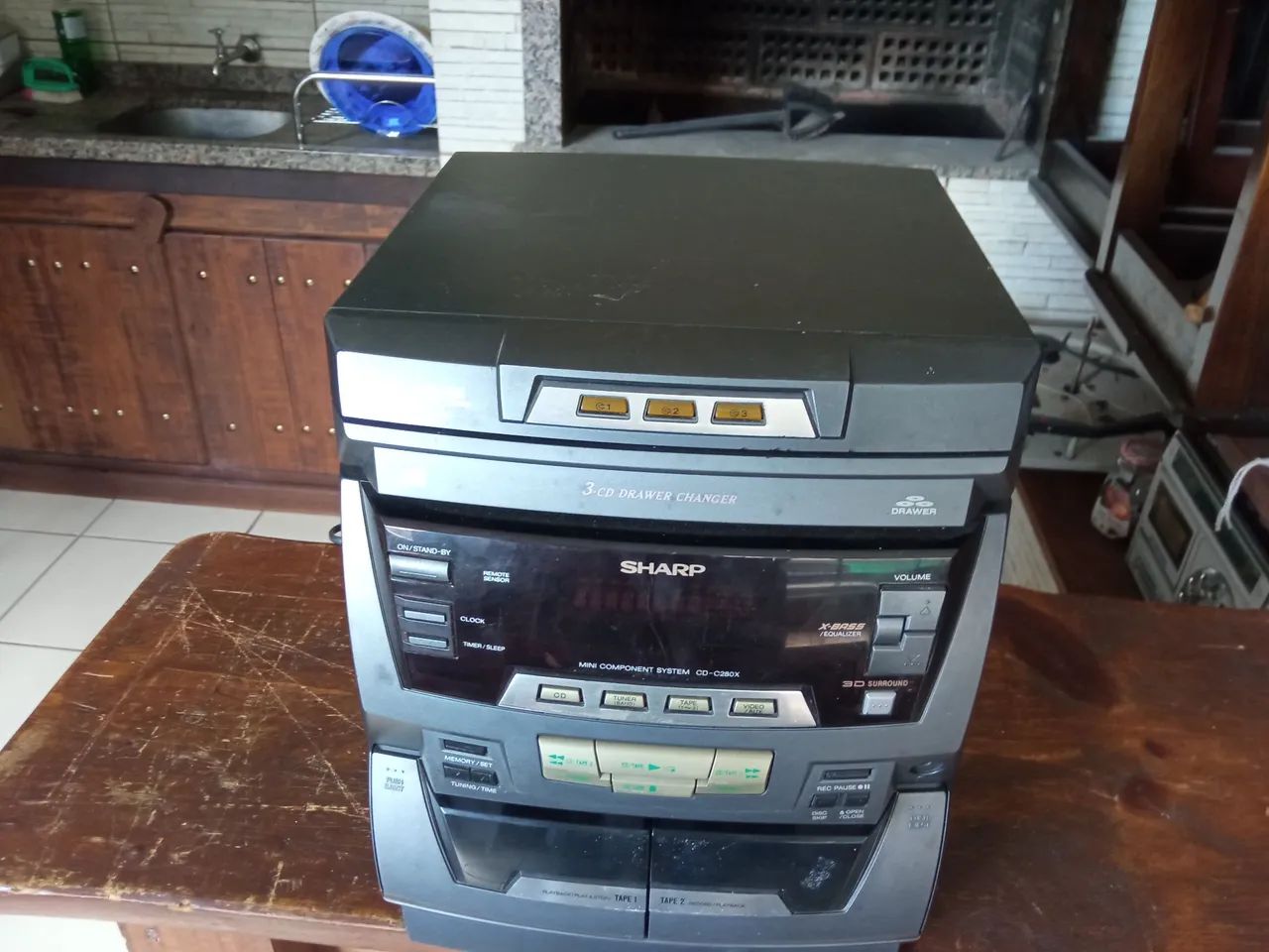 Som Sharp 3 CD Player - Foto 4