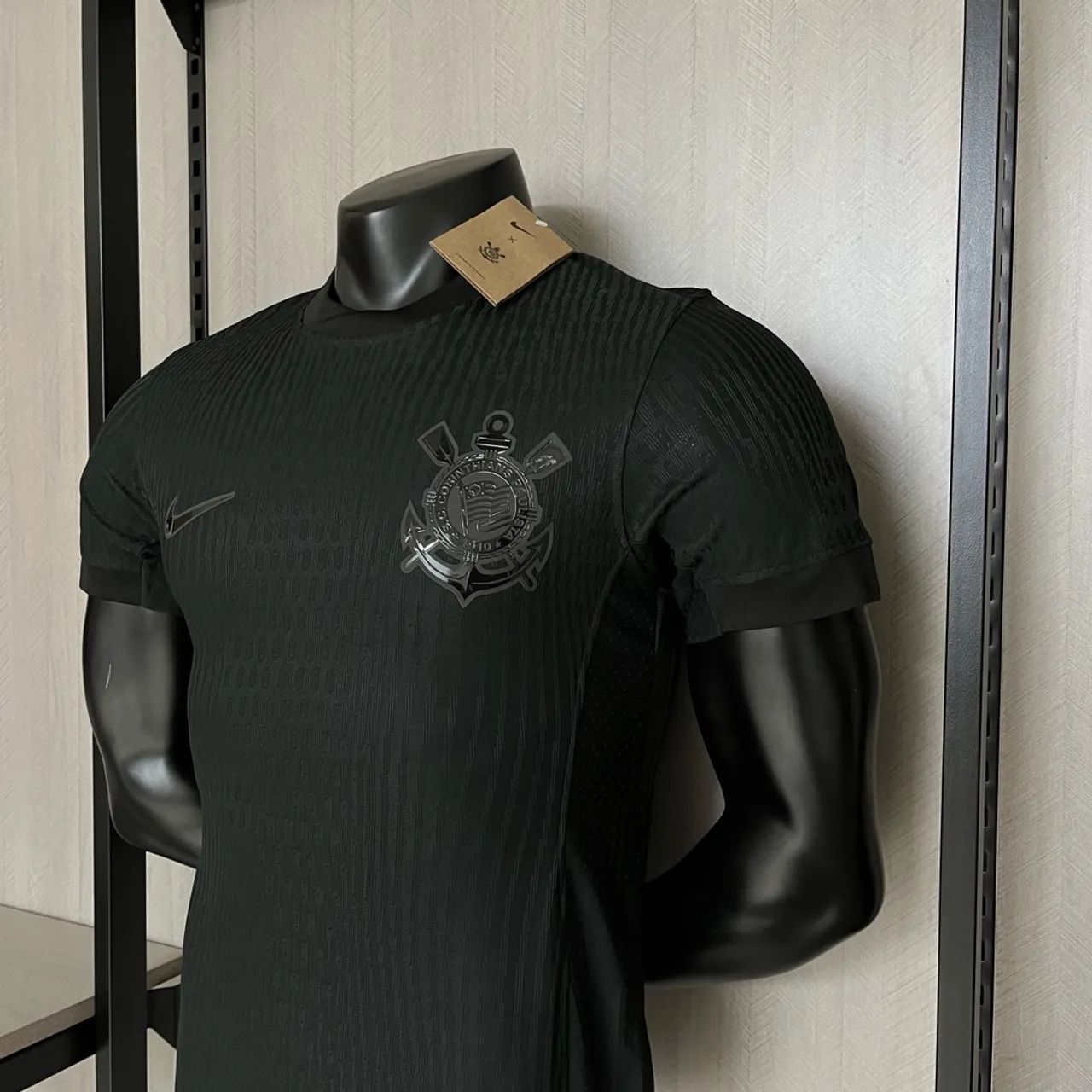CAMISA DO CORINTHIANS All Black  - VERSÃO JOGADOR  - Foto 2