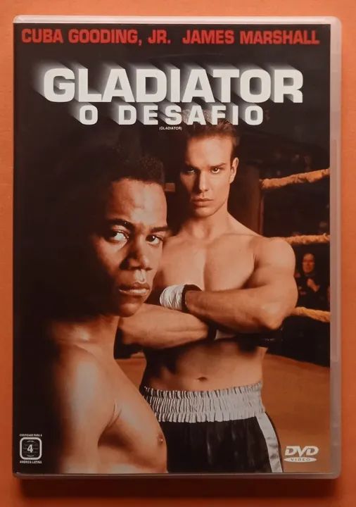 Dvd Gladiator O Desafio (Encarte Interno)