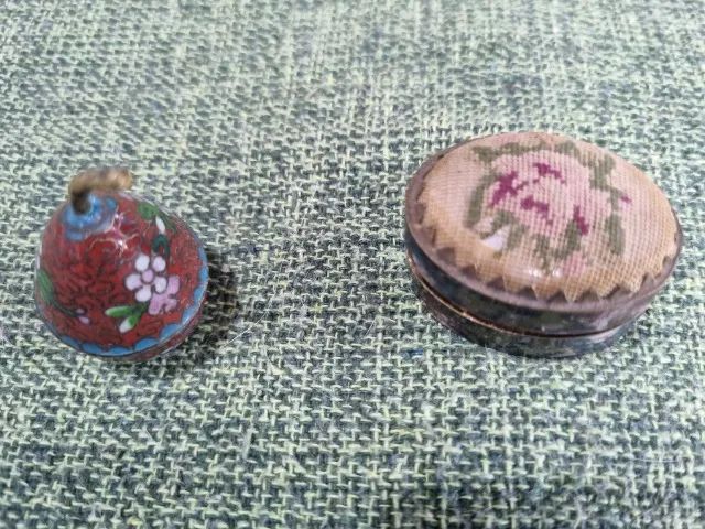 2 caixas decorativas miniatura em metal - Foto 4