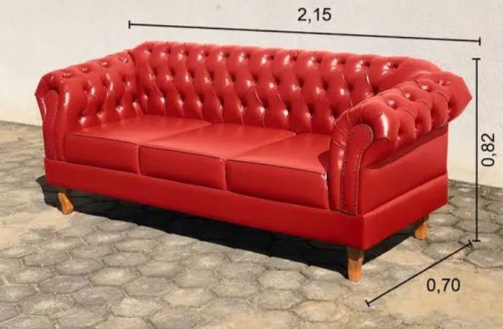 Sofá chesterfield  - Foto 4