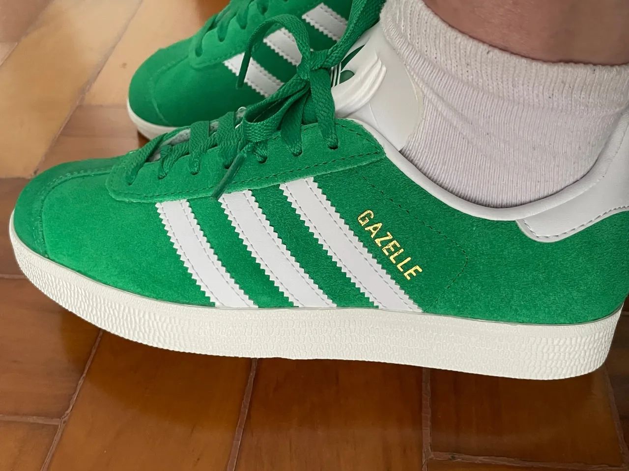 Tênis Adidas Gazelle verde