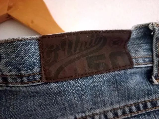 Bermuda Jeans Destroyed G-unit 2006 Made in Vietnam  - Foto 4
