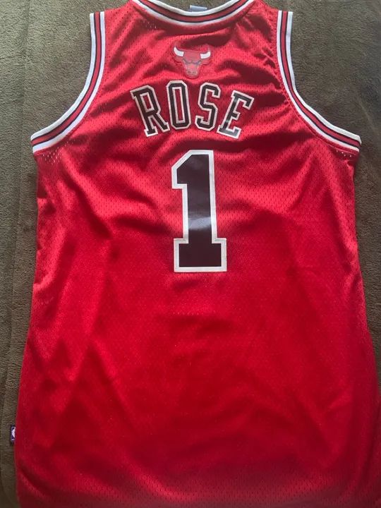 Camisa Chicago Bulls derrick Rose Adidas - Tamanho M - Foto 2
